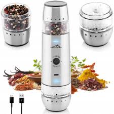 Młynek do soli i pieprzu 2w1 na akumulator Eta Molino Duo ETA192890000