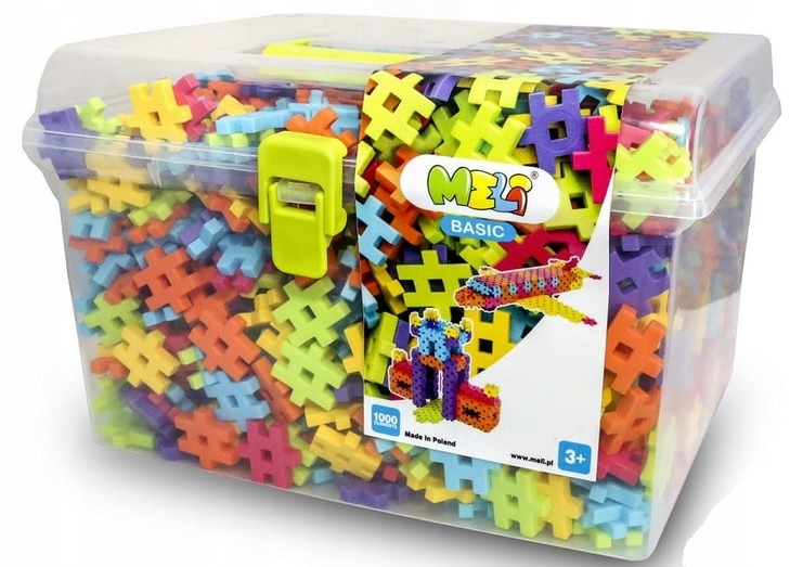 

Klocki Meli Basic 1000 Elementów Travel Box