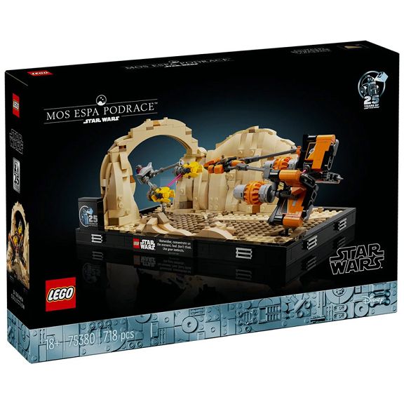 Lego Star Wars Diorama: Závod závodníků v Mos Espa 75380