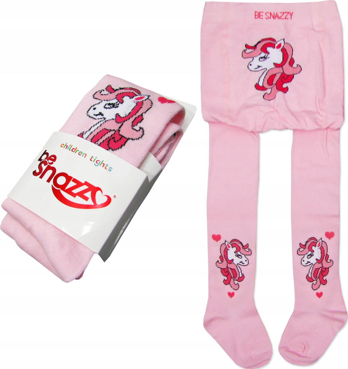 80-86 Rajstopy komplet 3szt bawełna WZOROWANE be Marka BE SNAZZY