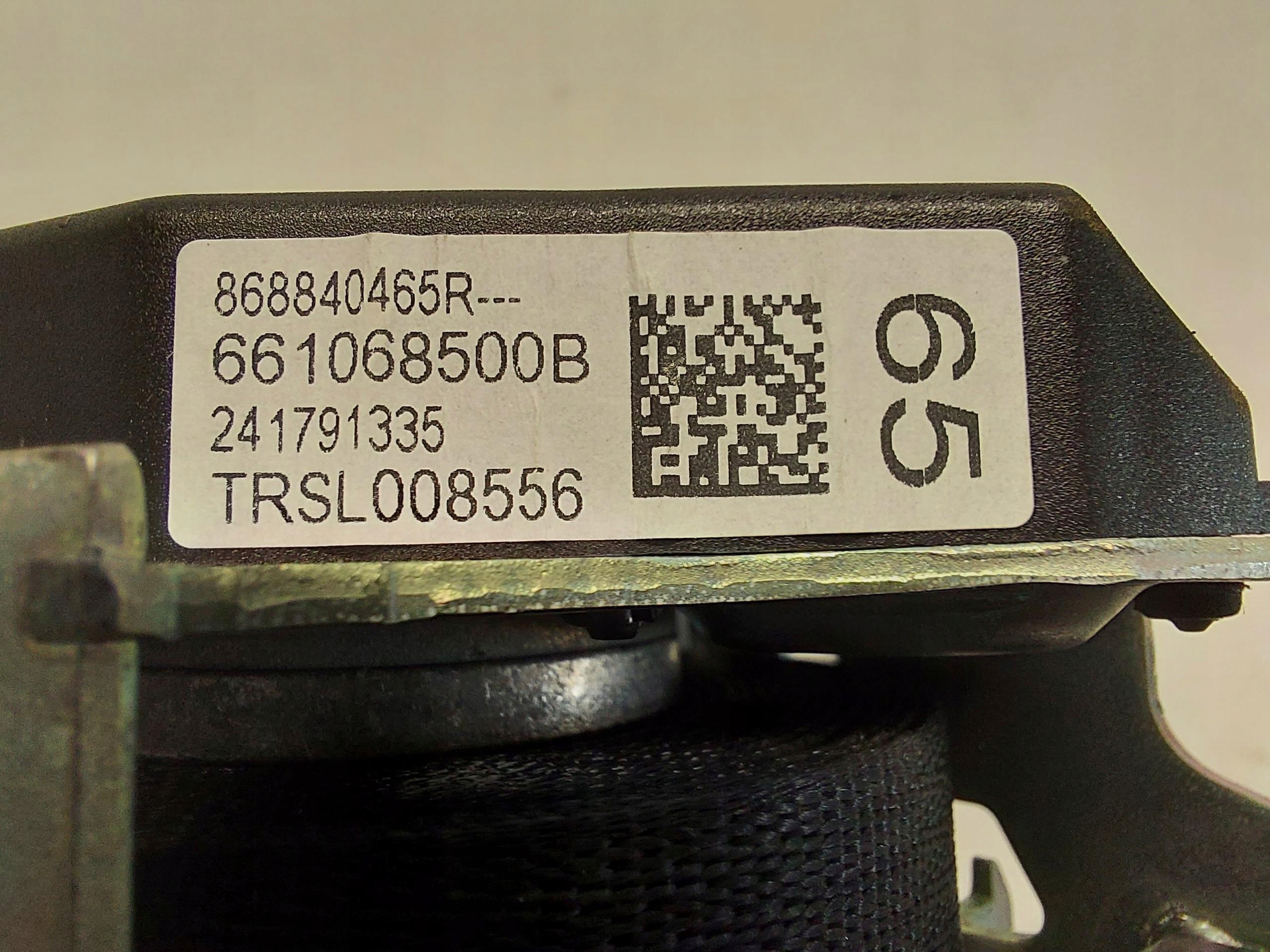 RENAULT Scenic E-Tech V 5 Gurten Sicherheits vorne rechts 868849465R