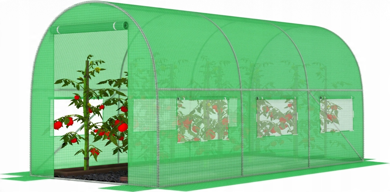 

Tunel Foliowy 4x2,5m Ogrodowy Szklarnia 10m2 UV-4