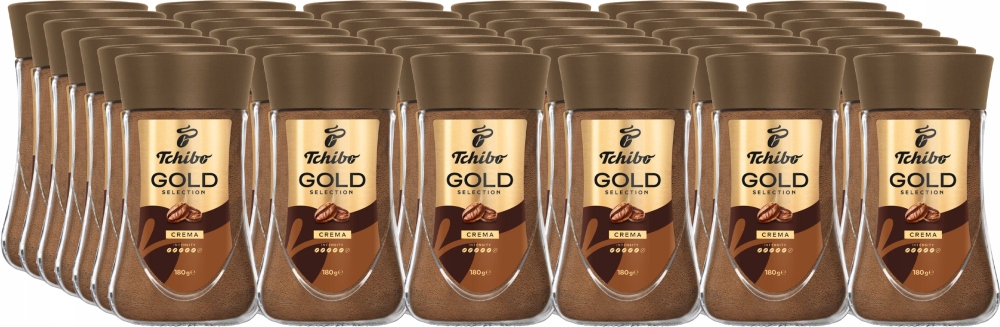 Kawa rozpuszczalna Tchibo Gold Crema 180g x42