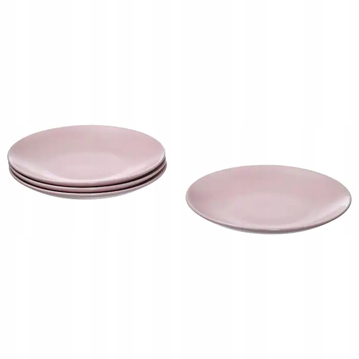 

Talerzyk Fargklar Różowy Mat 20 CM 4 Szt.