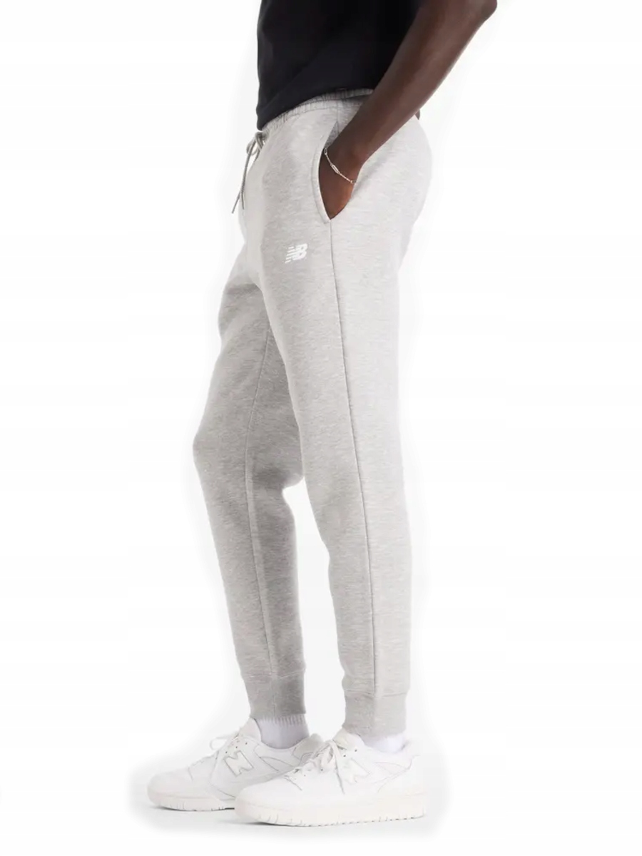 Pánské tepláky New Balance MP43904AG teplákové joggery šedé XXL