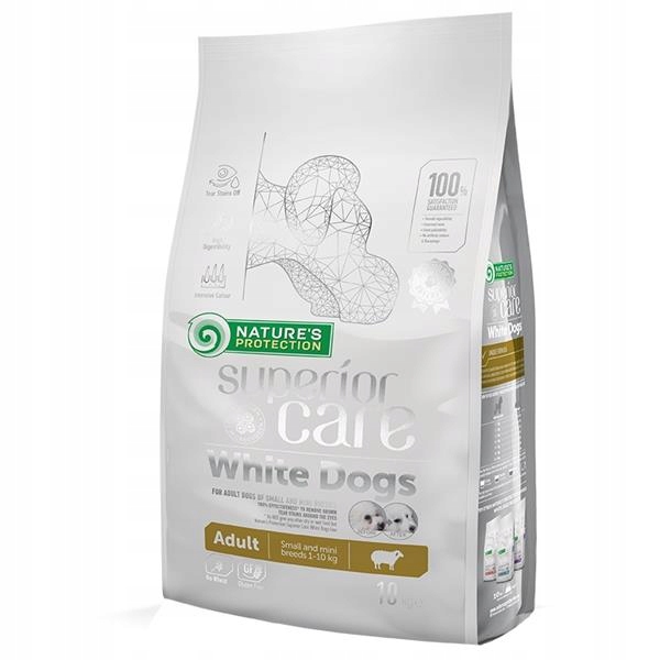 Natures Protection Superior Care Dog Dry, White Dogs 10 kg