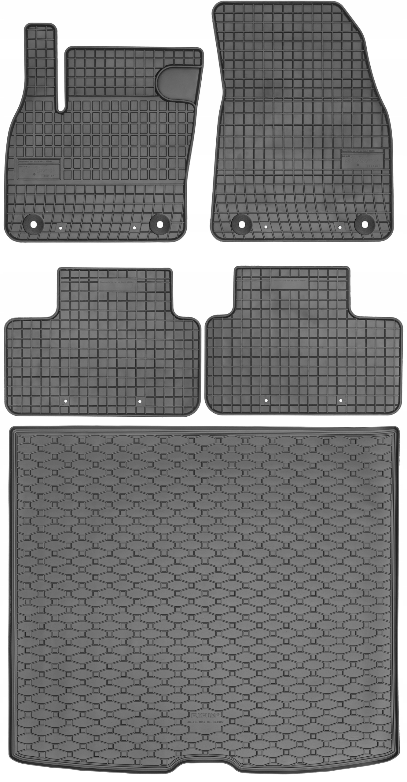 Volvo XC40 Suv 2018- Sada rohoží koberčeky