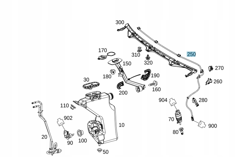mercedes-benz oe A2058600192