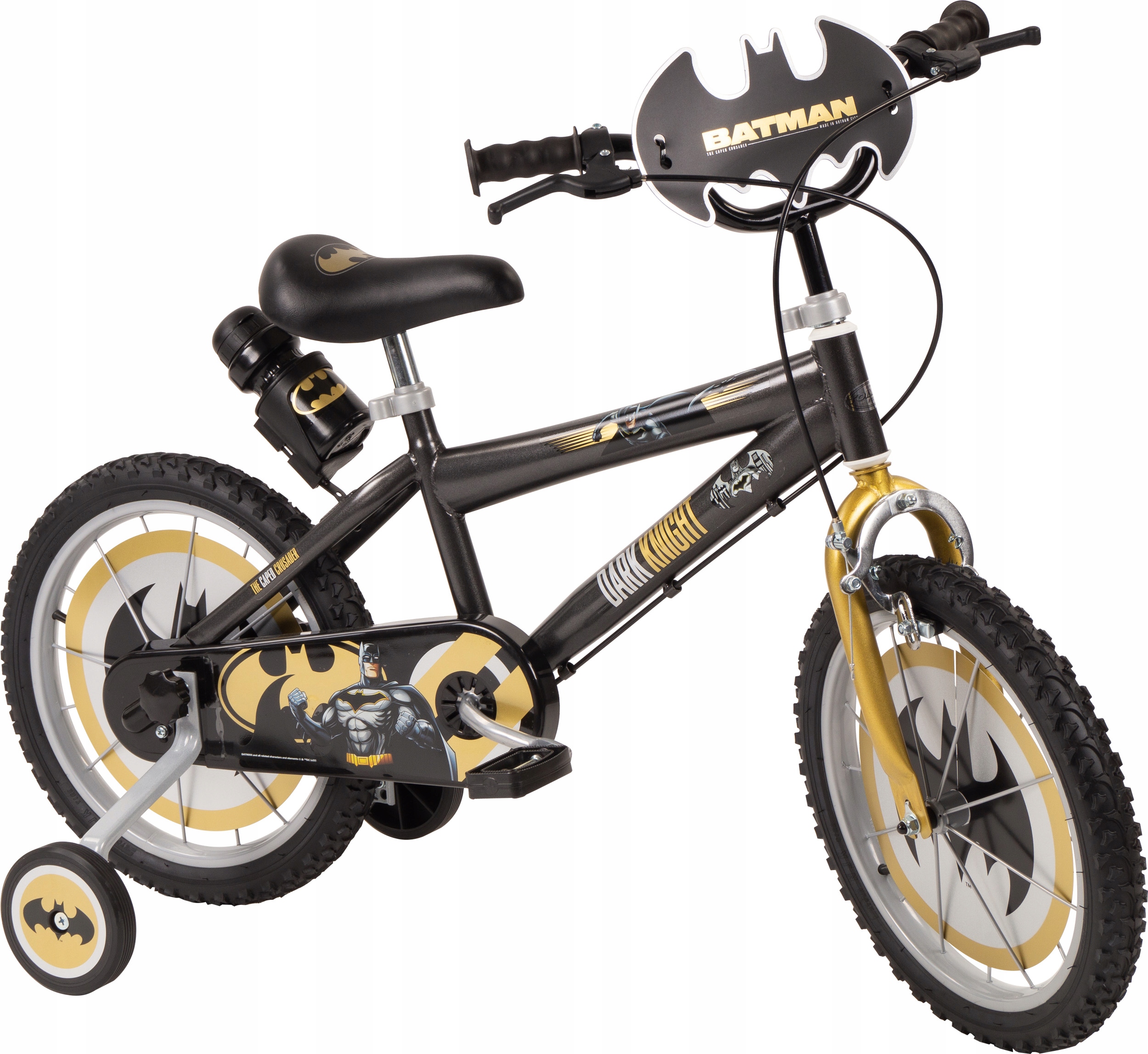 Rower dziecięcy BATMAN 16" DC Czarny Toimsa Bikes