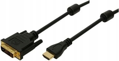Kabel LogiLink HDMI DVID 2m czarny (CH0004)