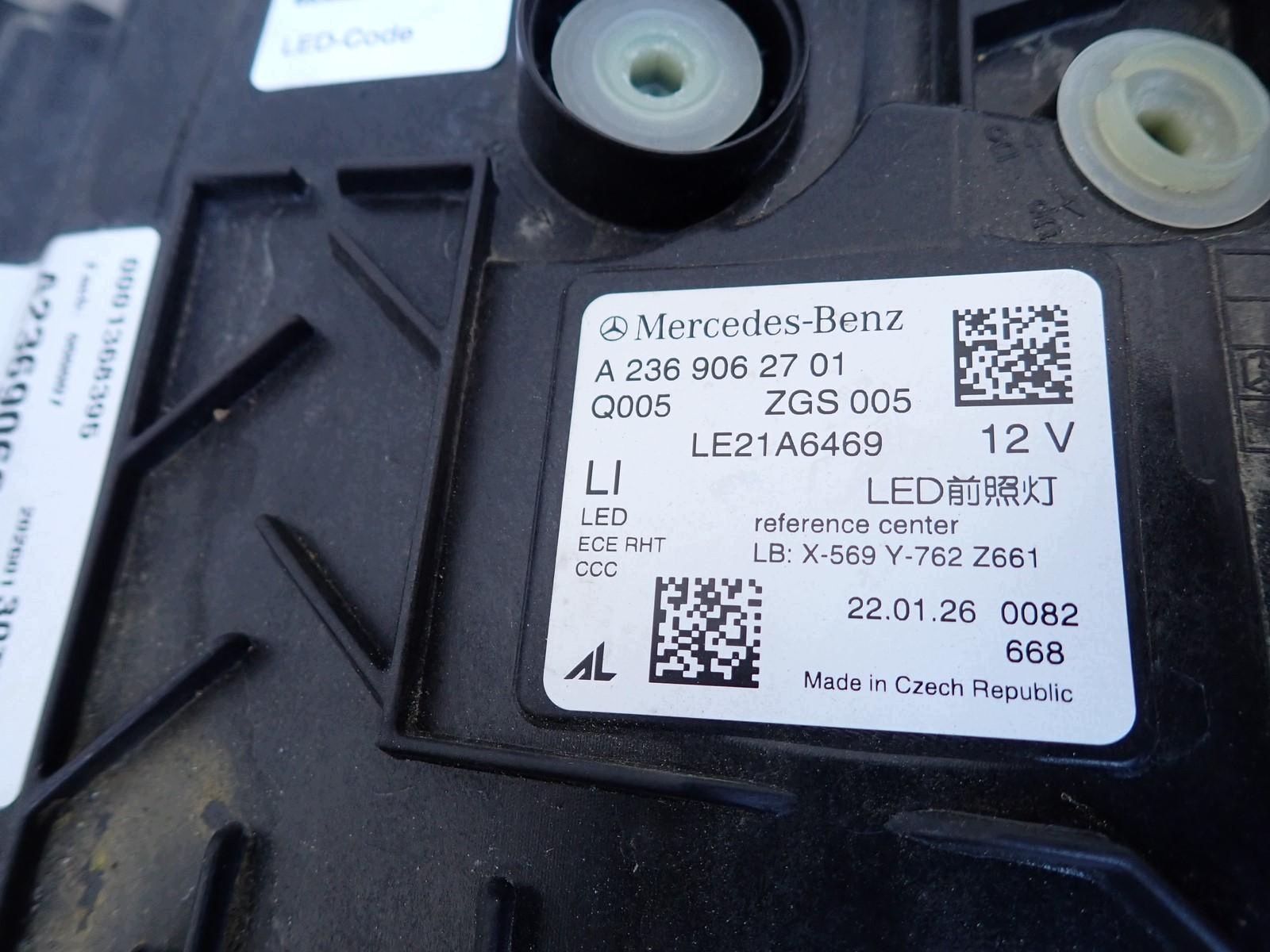 light left left FULL LED HIGH PERFORMANCE MERCEDES CLE 236 A2369062701