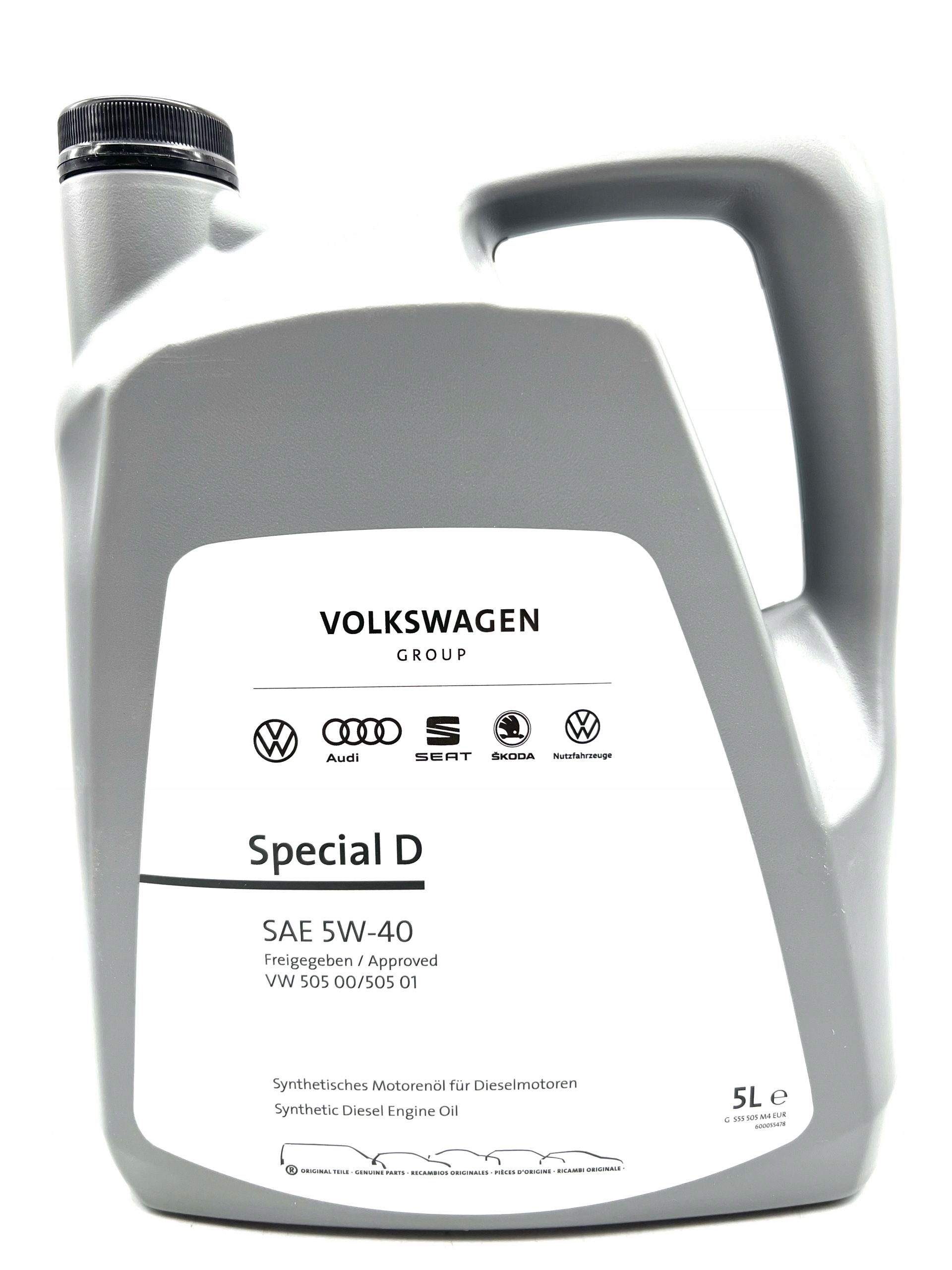 

Olej Vw Special D 5W40 505.00/505.01 5L