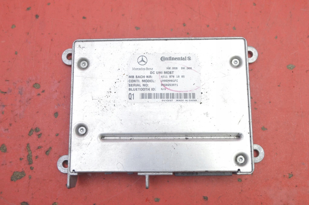 control unit module BLUETOOTH A2118701885 MERCEDES GL X164 06-09