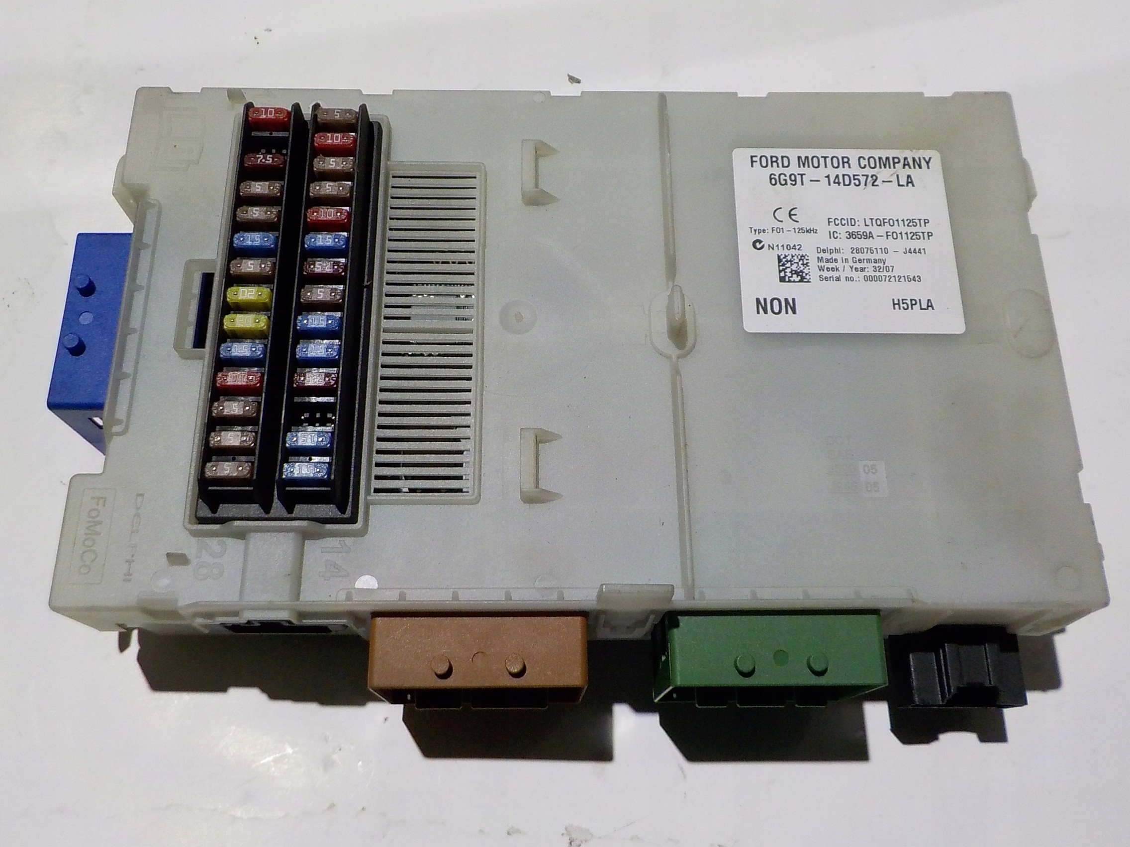LAND ROVER FREELANDER II BSI module 6G9T-14D572-LA DELPHI
