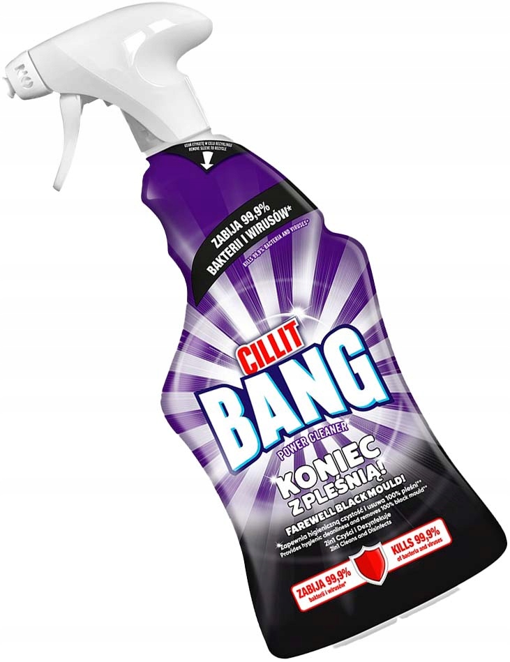 CILLIT BANG PŁYN 750 ml SPRAY PLEŚŃ /czarny/ 14364981337 - Allegro.pl
