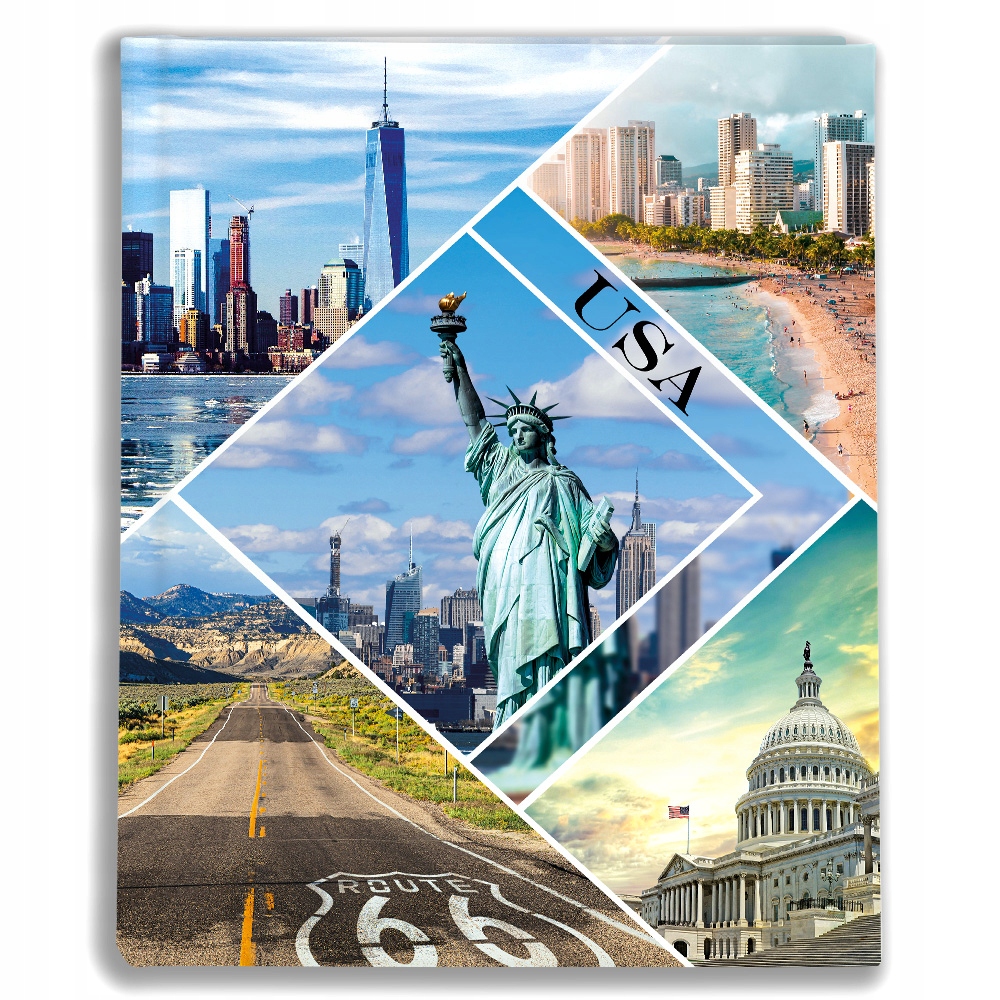 Fotoalbum, letníí, Usa, 10x15 na 300 fotografiíí (738)