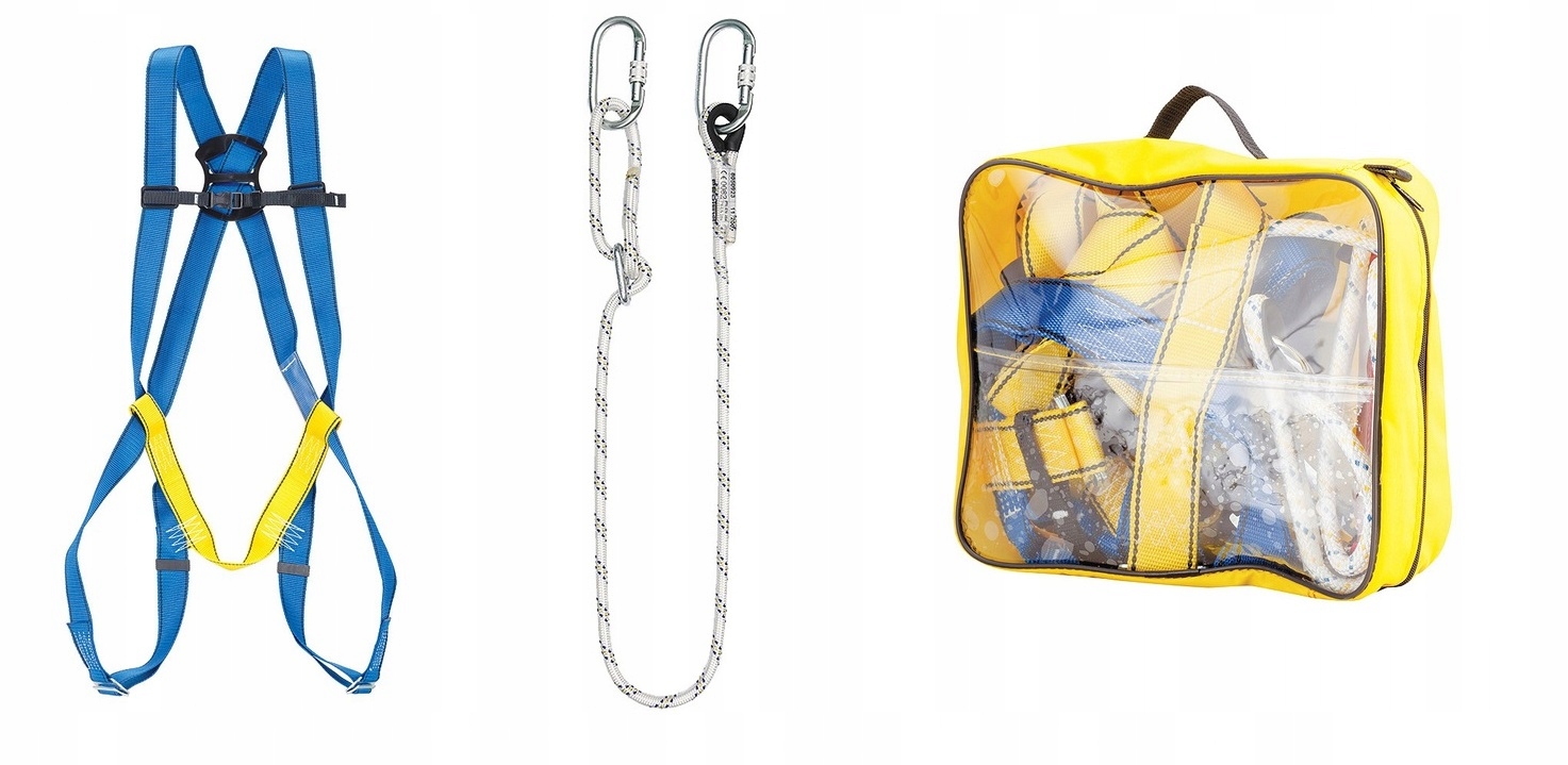 Szelki zestaw do pracy na wysokości Basic 2S M-XL