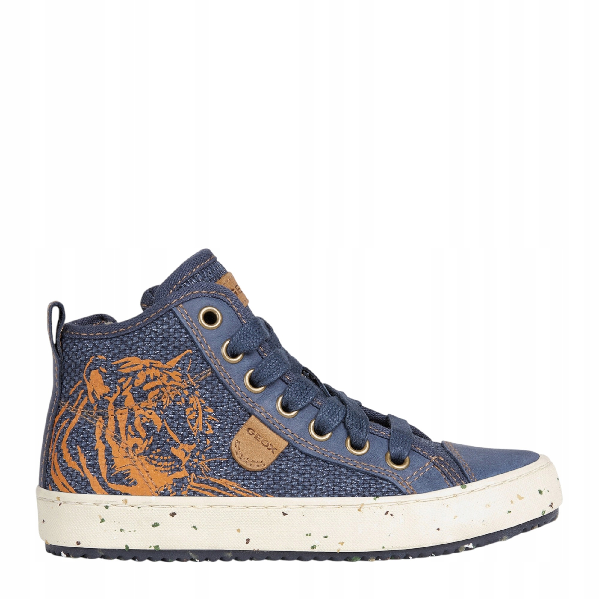 Trampki chłopięce wysokie Geox J022CF-010CL-C4002