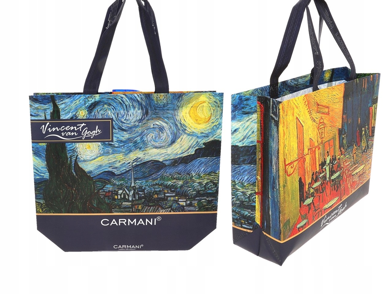 Torba śniadaniowa V Van Gogh Taras Gwiaździsta Noc Marka Carmani