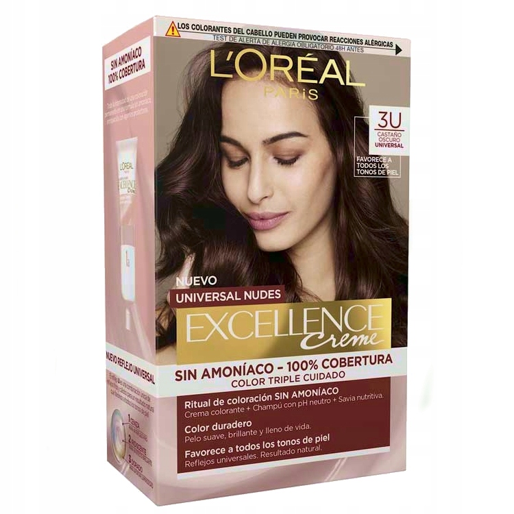 Loreal Paris Creme Barva 3U Tmavě hnědá