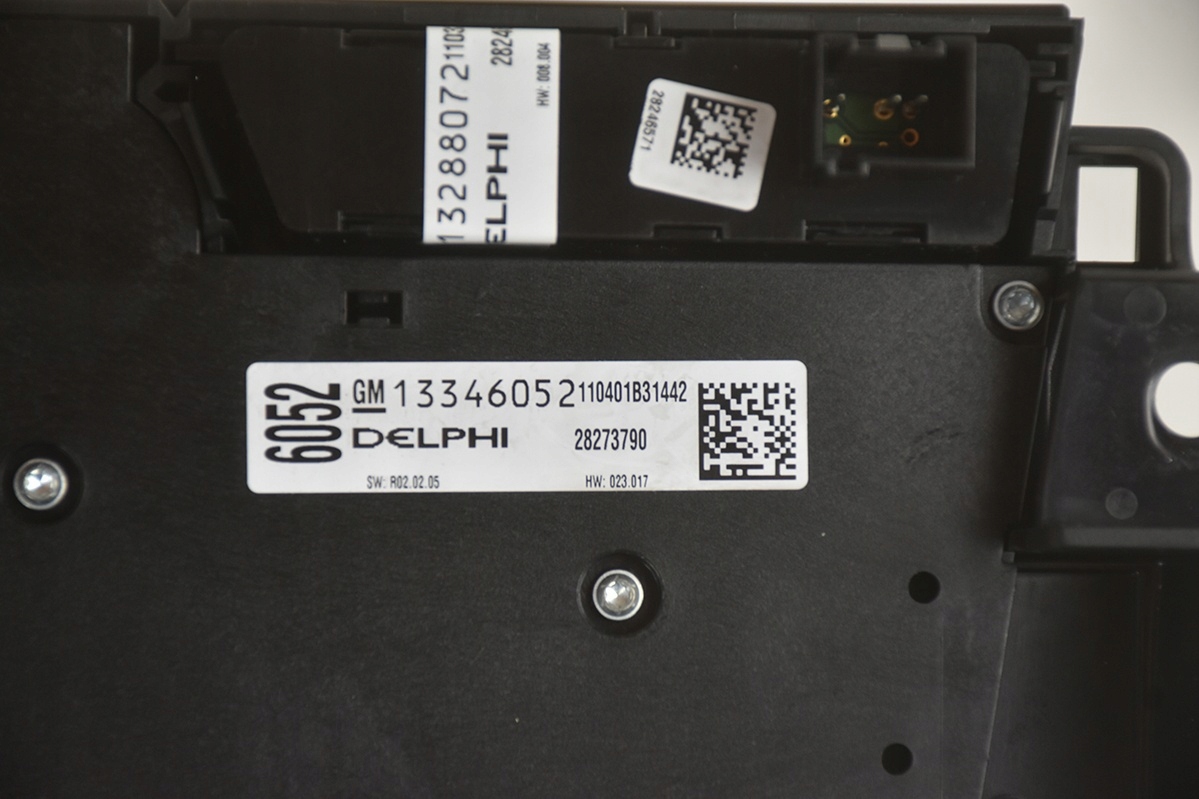 PANEL RADIA CD500 OPEL INSIGNIA 13346052 13346092
