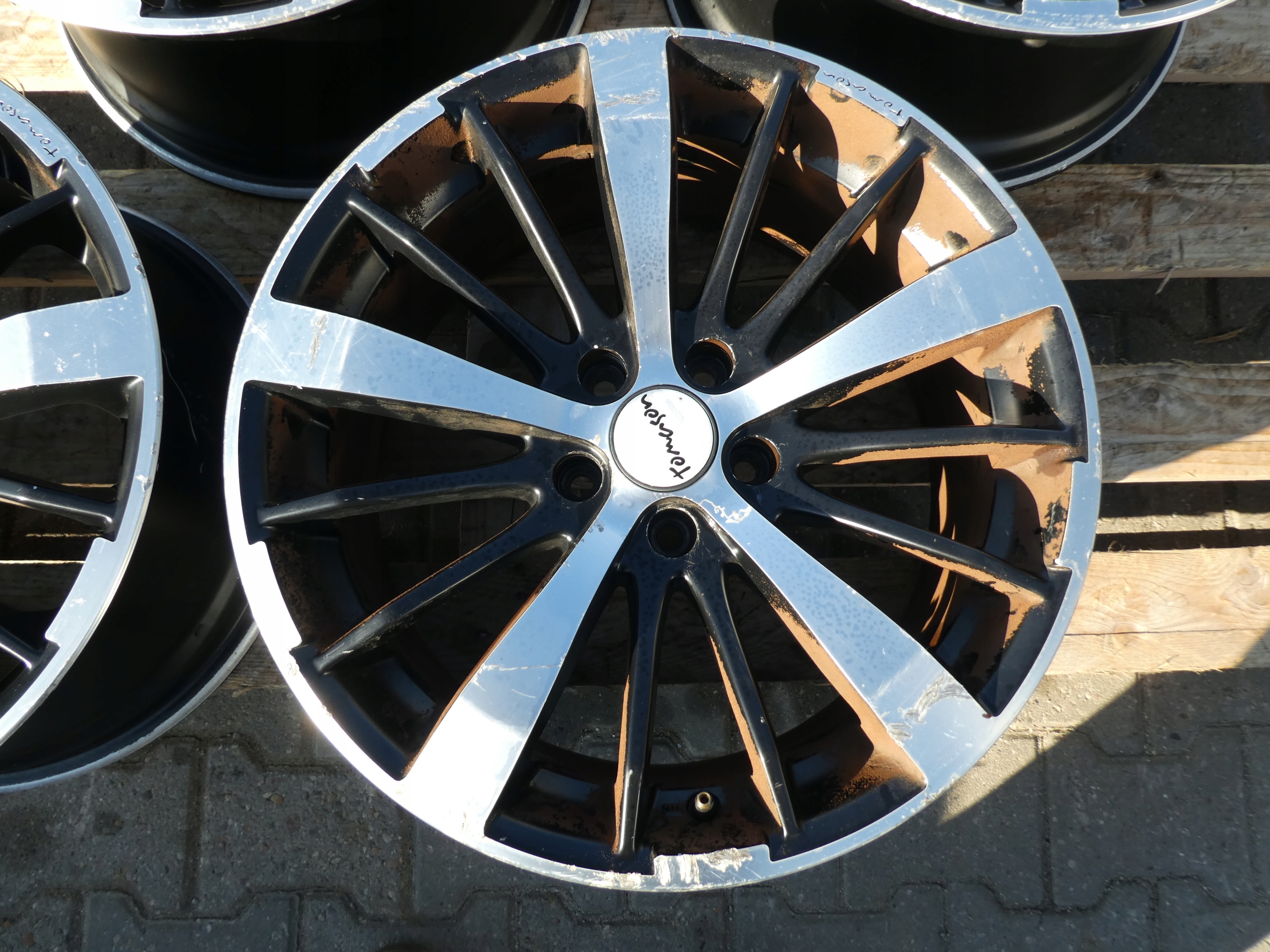 4X discs aluminium disc VW TAM 3187 5X112
