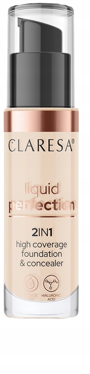 

Claresa Liquid Perfection Podkład Korektor 2W1 102