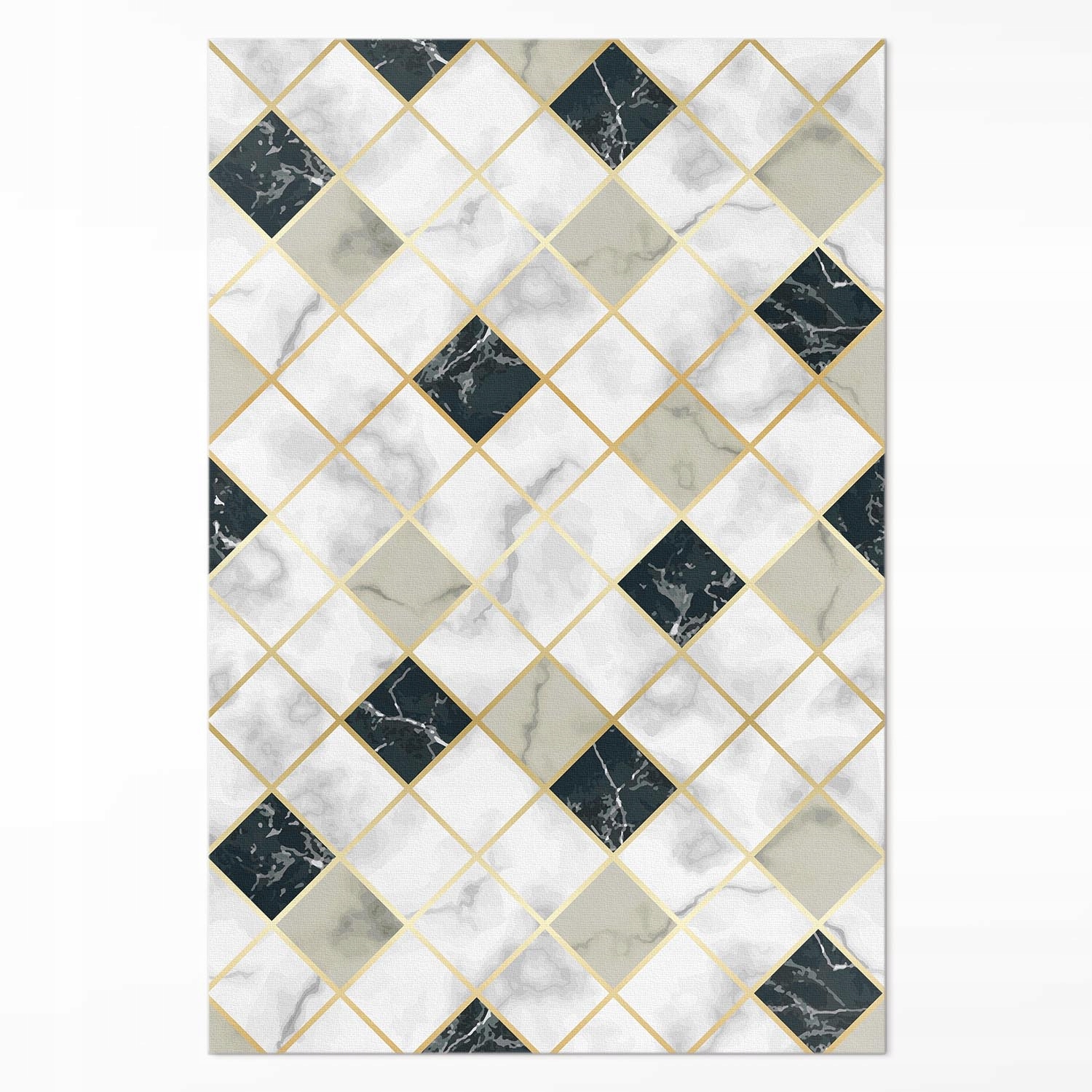 Moderný koberec Vinyl Salon Krásny mramor kamenné dlaždice XXL 150x225 cm