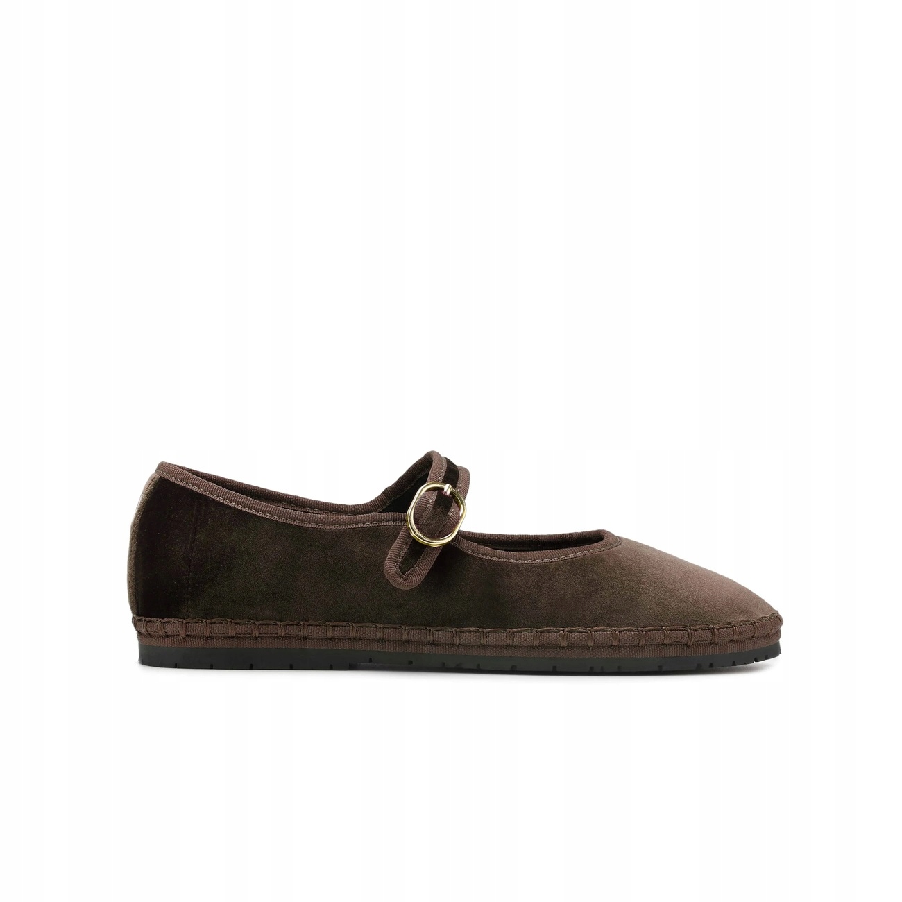 Nokwol Dámské baleríny Mel Brown Velvet 41