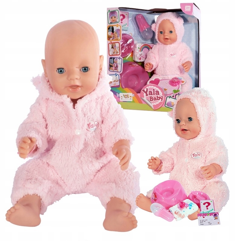 DUŻA LALKA BOBAS INTERAKTYWNA Z AKCESORIAMI DLA DZIEWCZYNKI EAN (GTIN) 5904013314275