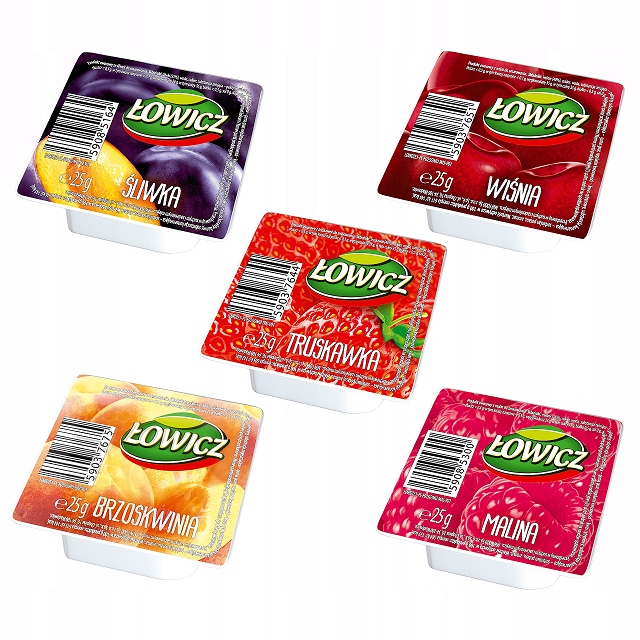 Levně Łowicz Džem s příchutí Ovocná směs 5 chutí