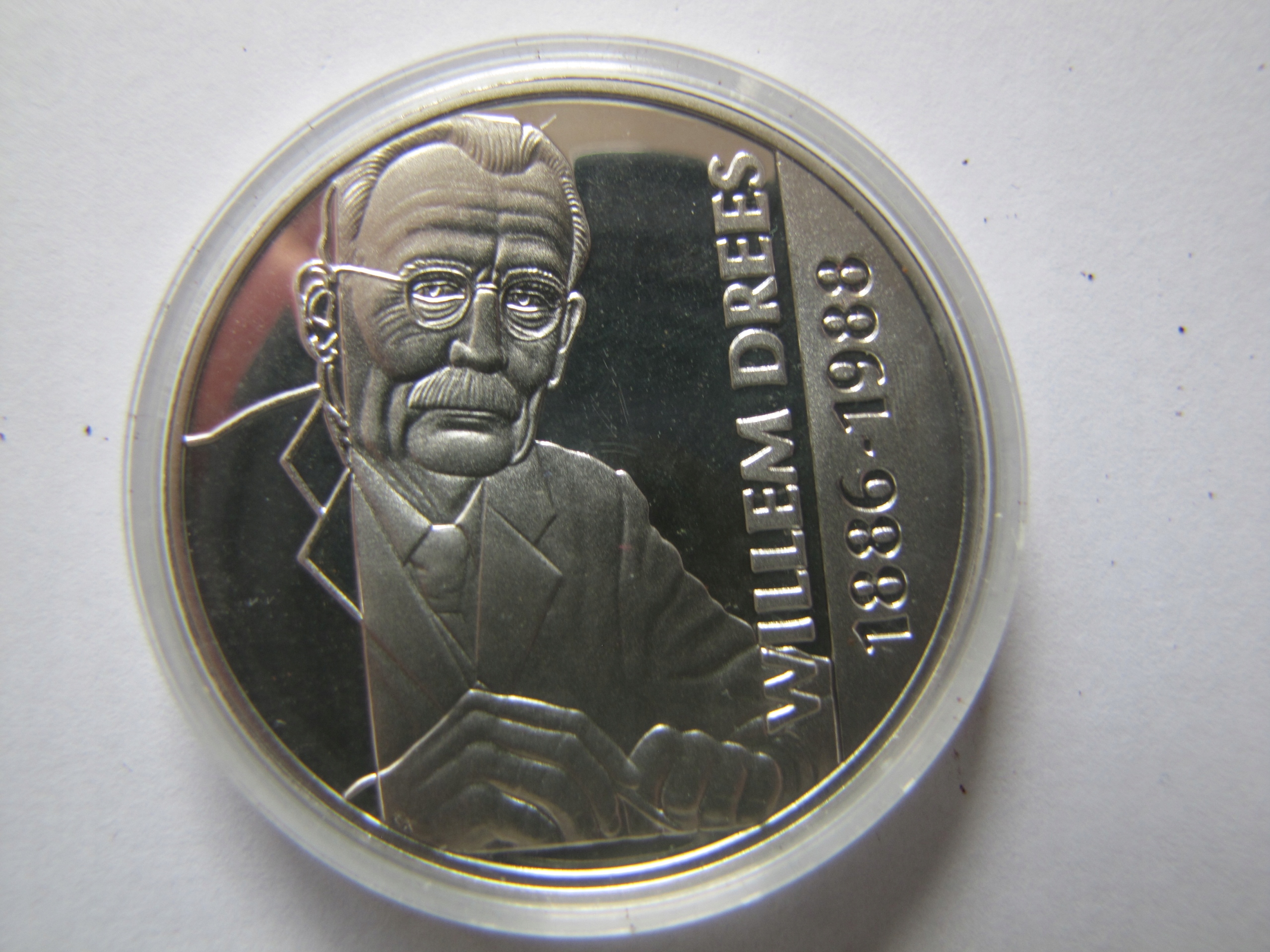 Holandia L 25 ecu Willem Drees stan UNC