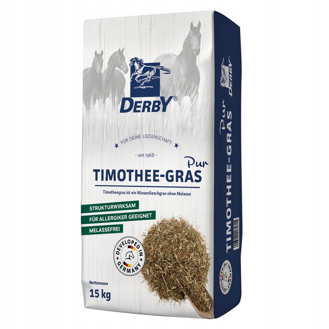 Sieczka z tymotki dla koni Timothee-Gras Pur 15 kg Derby