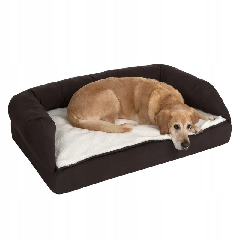 Ortopedické Pelíšek pro psa Čtyřúhelníkové Memory Foam 115x70x32 cm Velké Ví