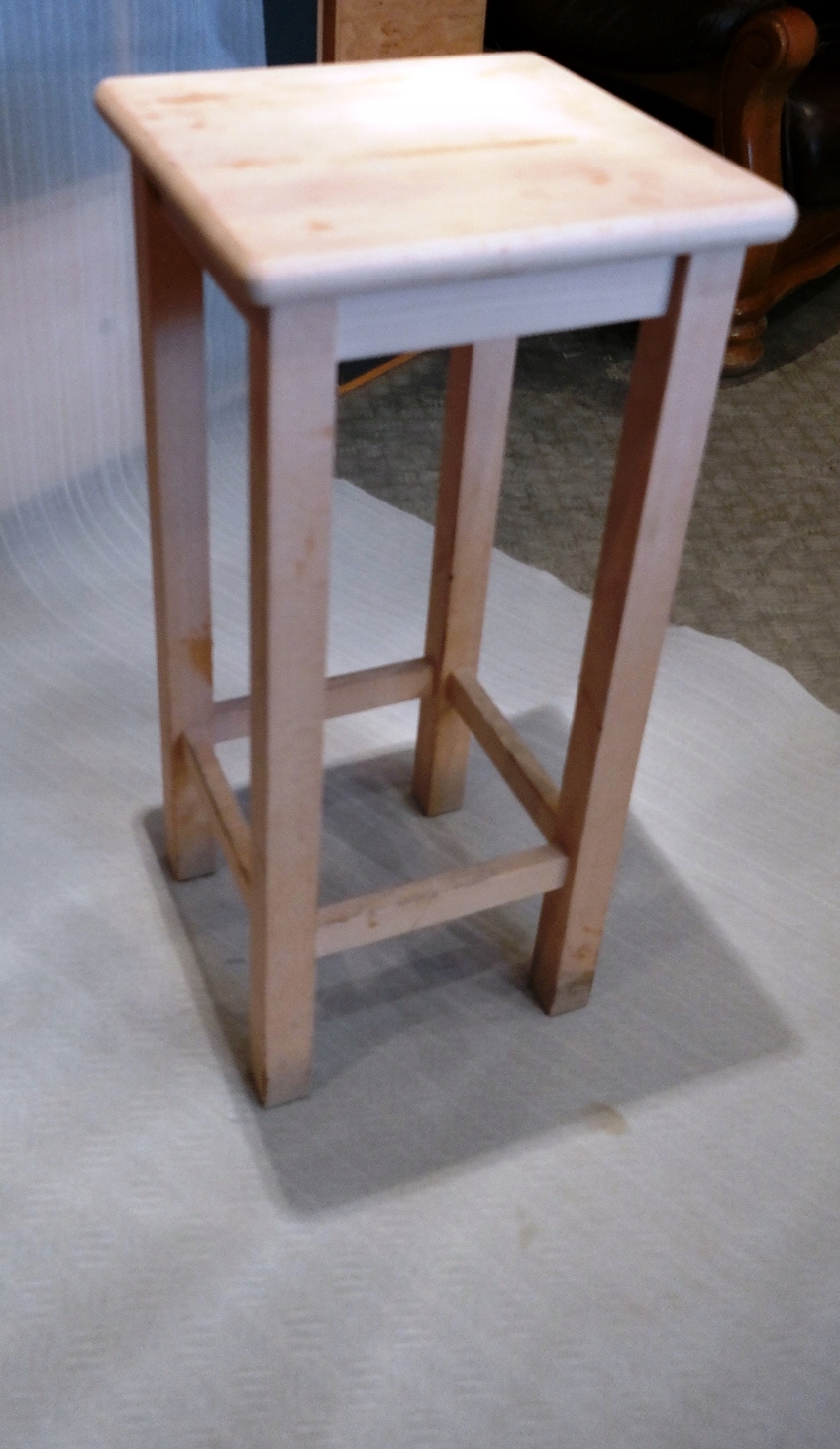 Taboret barowy buk lity wyprzedaż