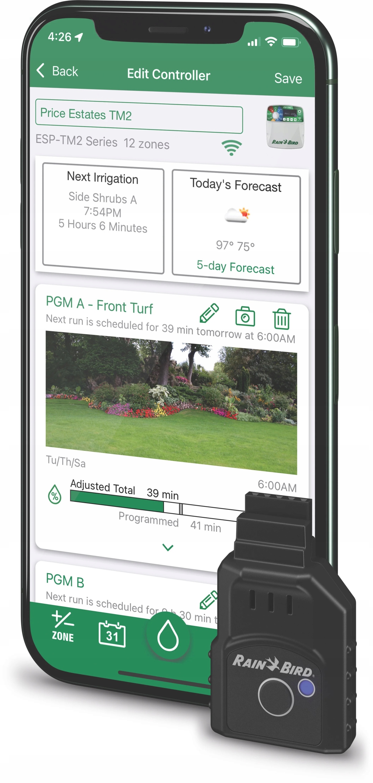 Moduł łączności WiFi do sterowników Rain Bird - RZXe - TM2 - ME3 - LNK2 Kod producenta LNK2