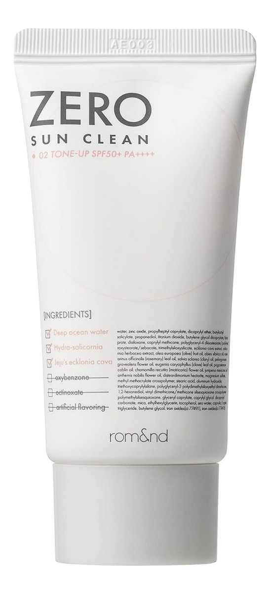 Rom&ndOpalovací krém na obličej spf50+ pa++++ 02 tone up 50 ml