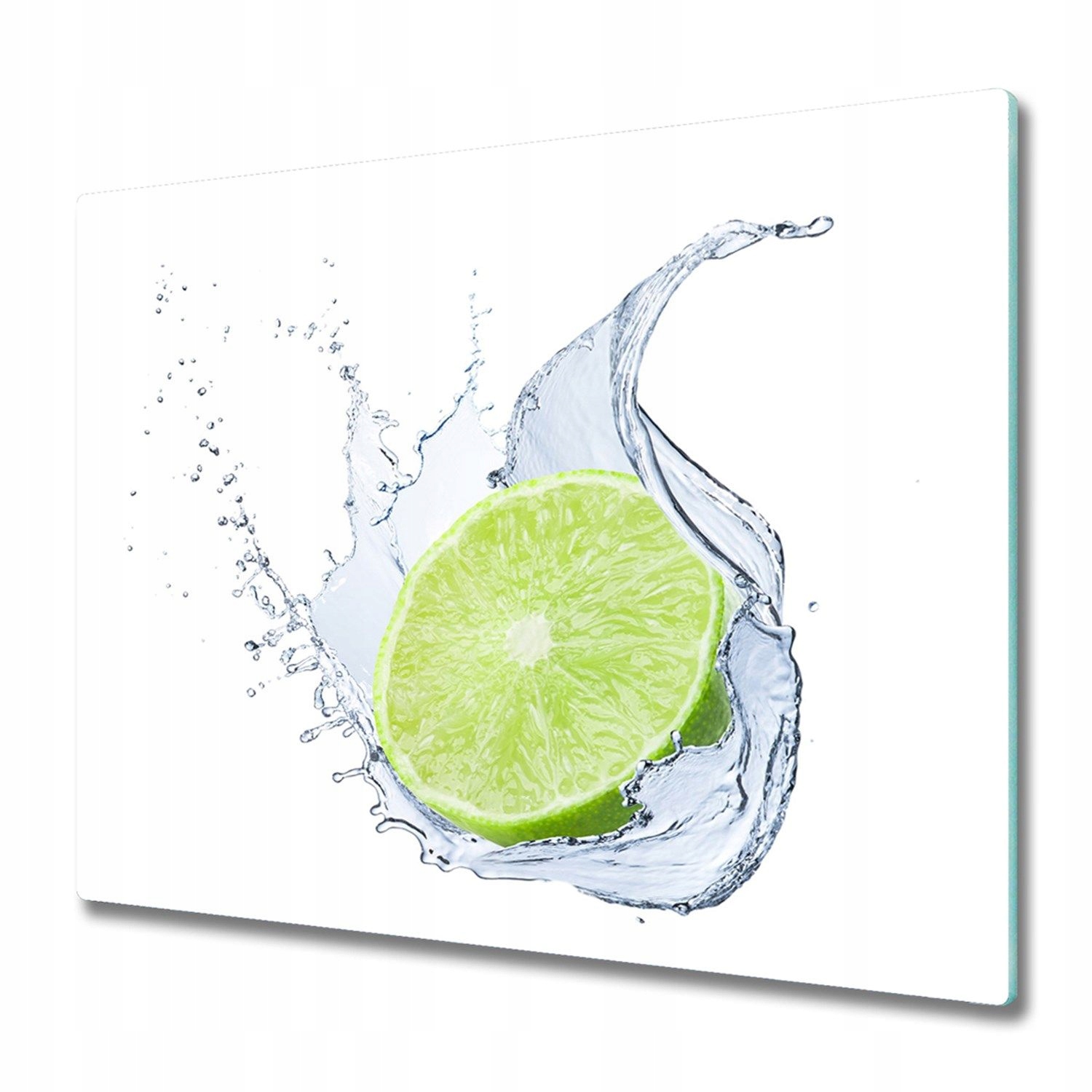 

Szklana płyta dekoracyjna indukcja Limonka 60x52
