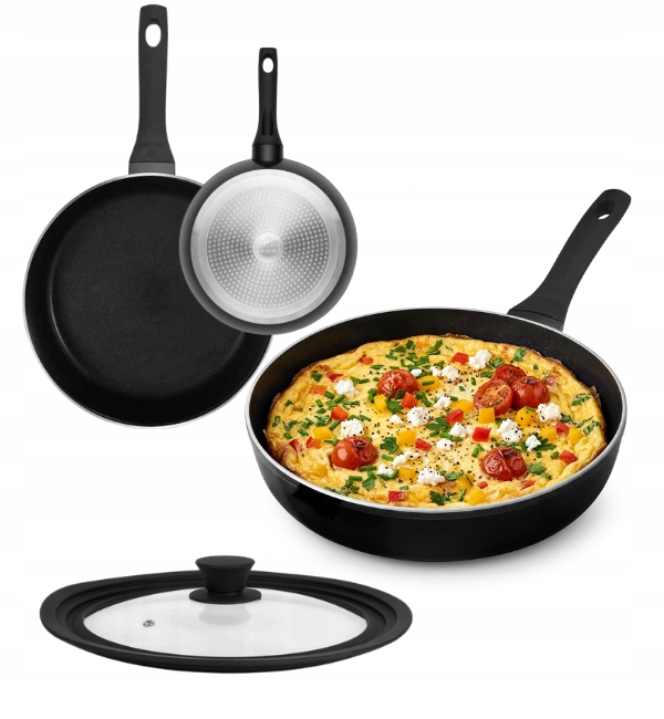 Gerlach Harmony Classic Patelnia 28 CM Powłoka Ceramiczna Pokrywka