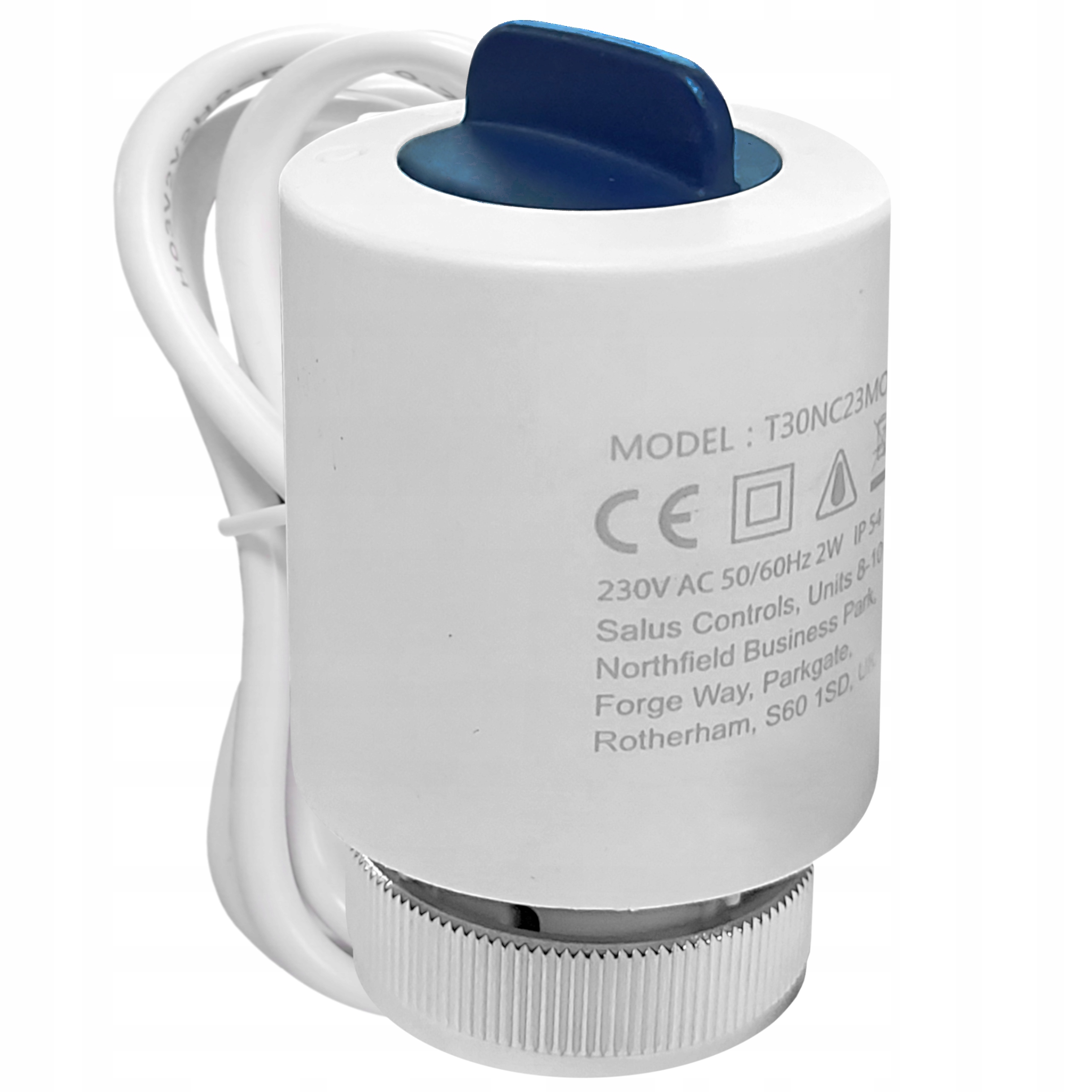 SALUS SIŁOWNIK T30NC23MO 230V TERMOELEKTRYCZNY M30x1.5 UDOSKONALONY T30NC!