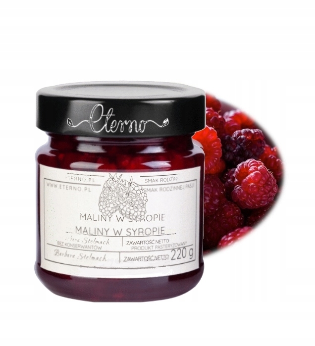 Eterno – Maliny W Syropie Eterno 220g
