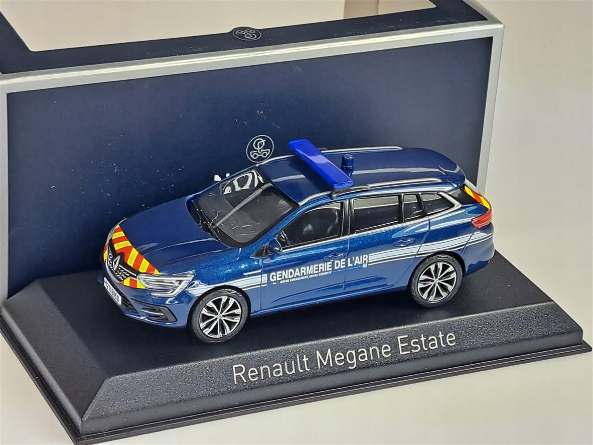 Norev Renault Megane Sport Tourer 2022 Gendarmerie de l’air 1:43