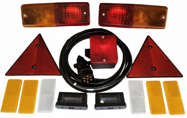 

Zestaw lamp lampy tylne do przyczep rolniczy 7pin