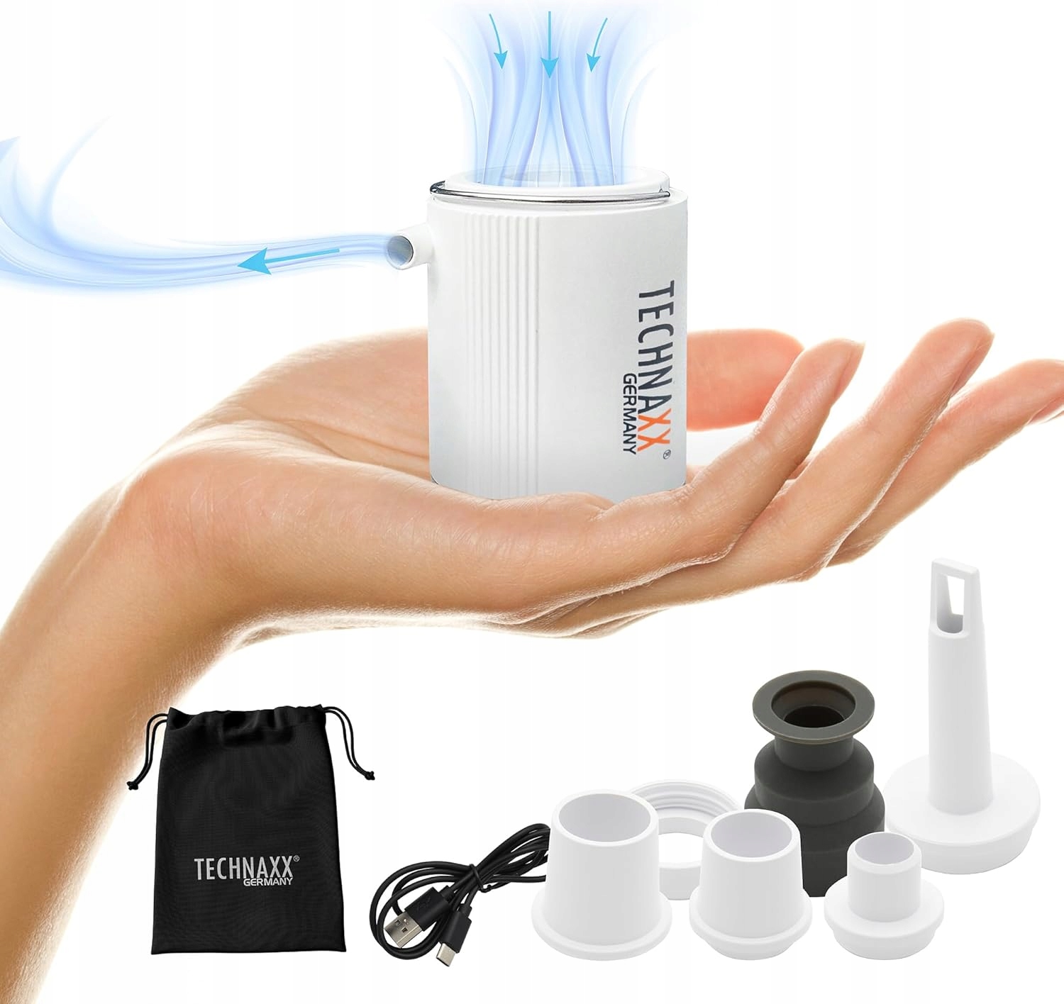 Led Akumulátorová Pumpa Pro Matrace A Plážová Kolečka