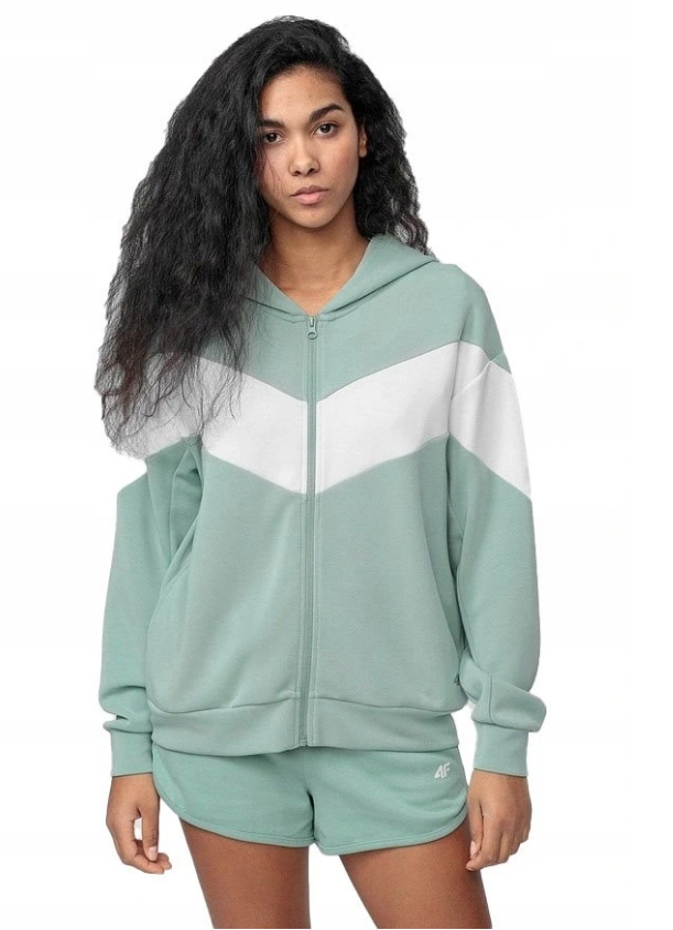 

4F Bluza Damska Luźna z Kapturem BLD019 > M