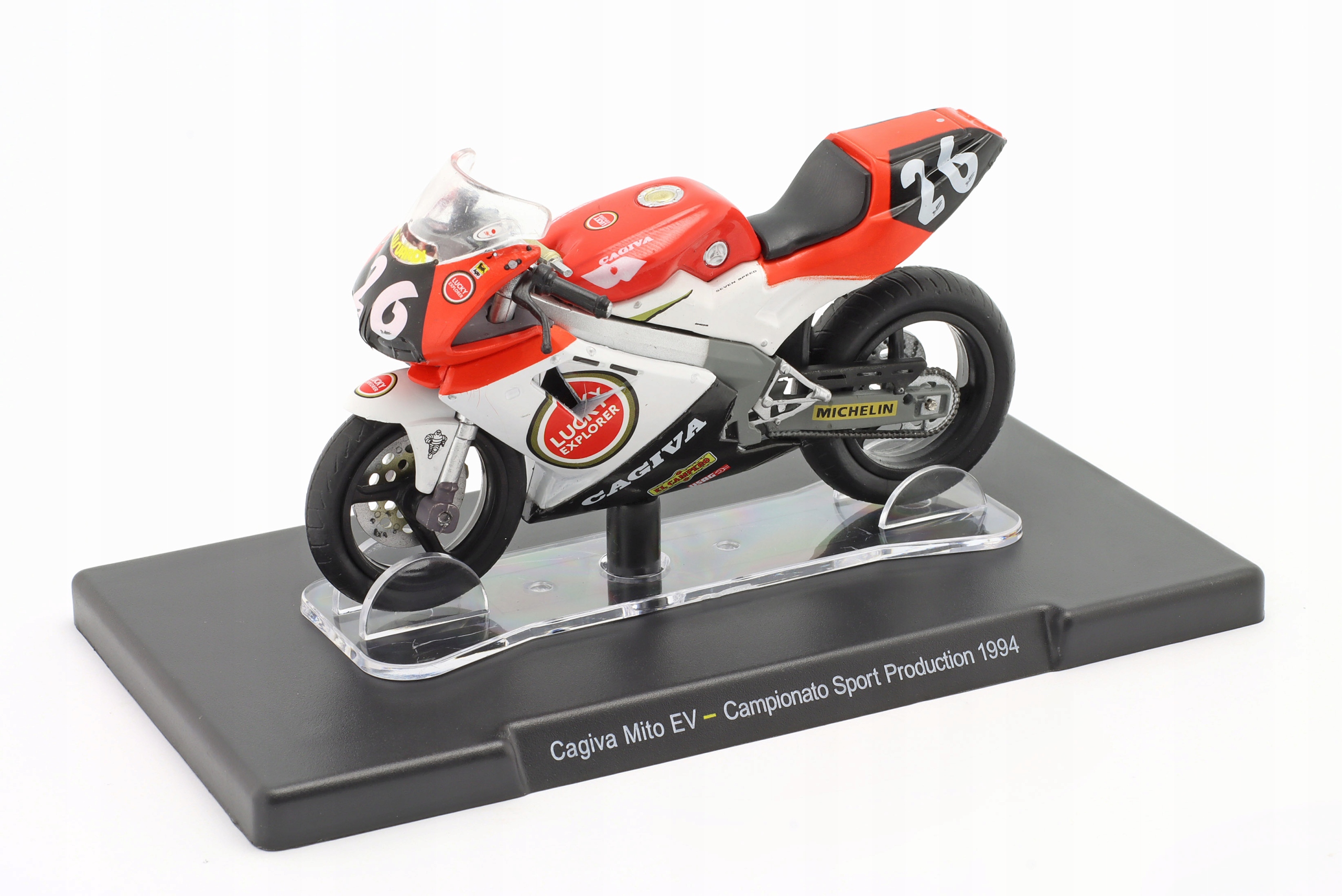 Altaya Cagiva Mito Sport Production #26 V.Rossi Campionato Sport 1994 1:18