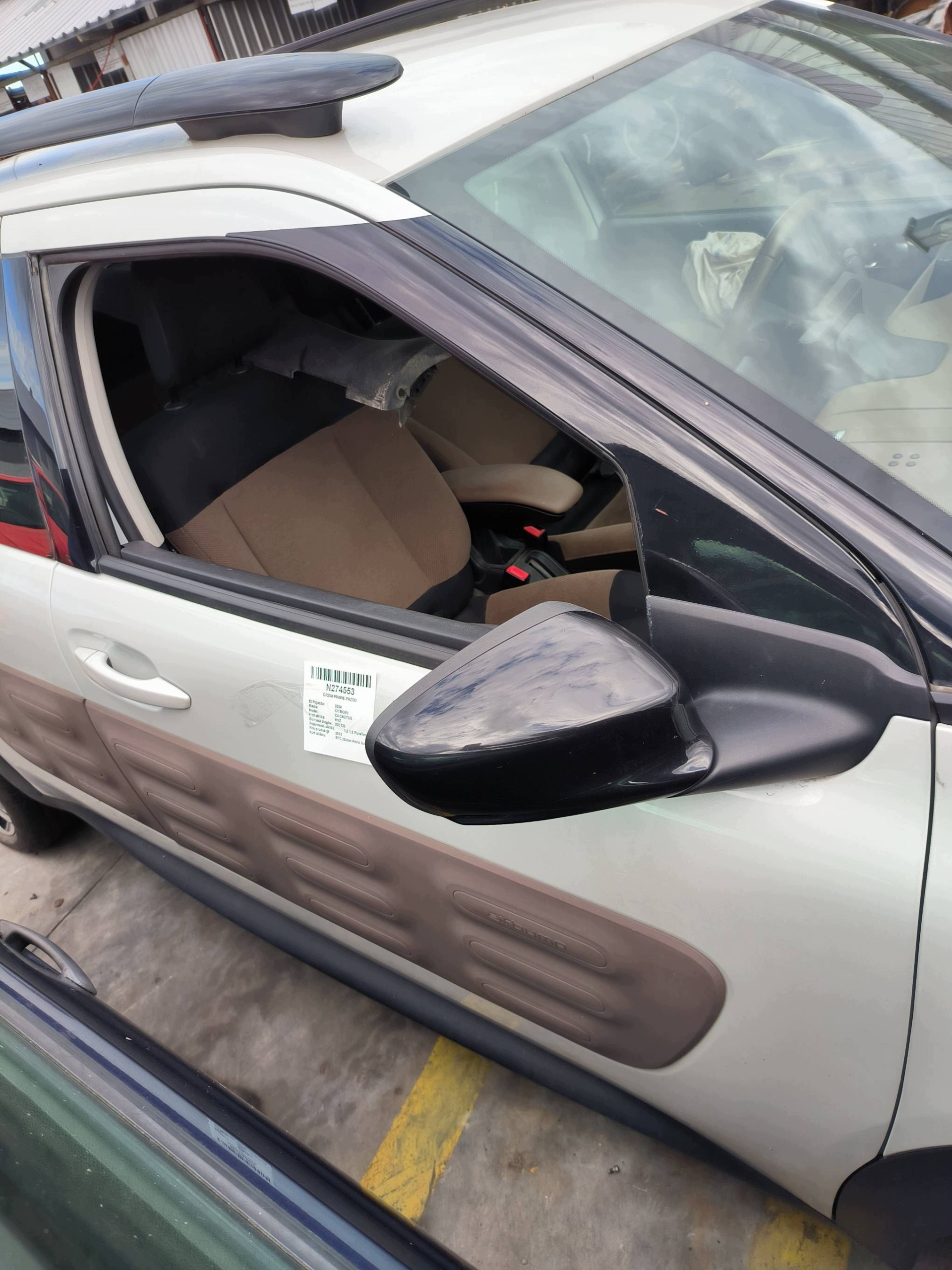 dveře pravé předek EFC CITROEN C4 CACTUS