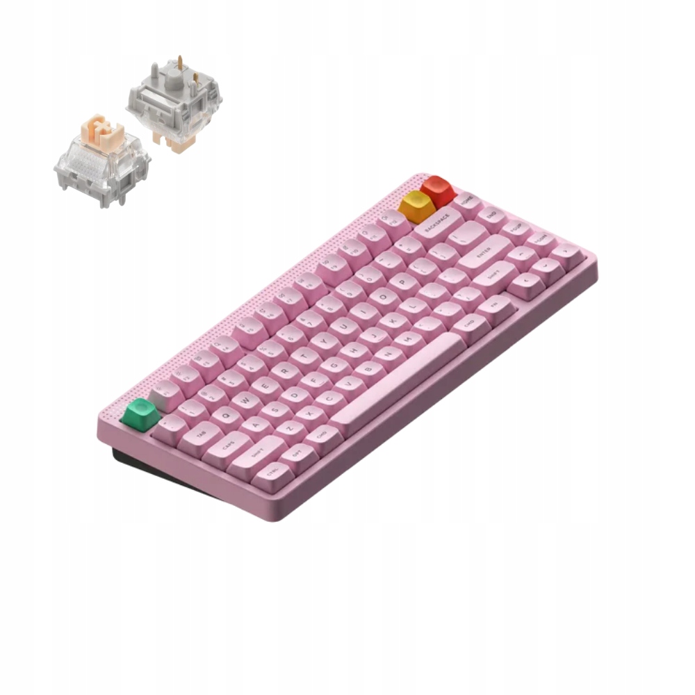 NuPhy Node 75 Bezprzewodowa Klawiatura Mechaniczna High Profile Blush Max