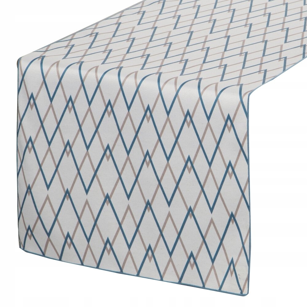 Běhoun 40X180, módní geometrický vzor Eurofirany