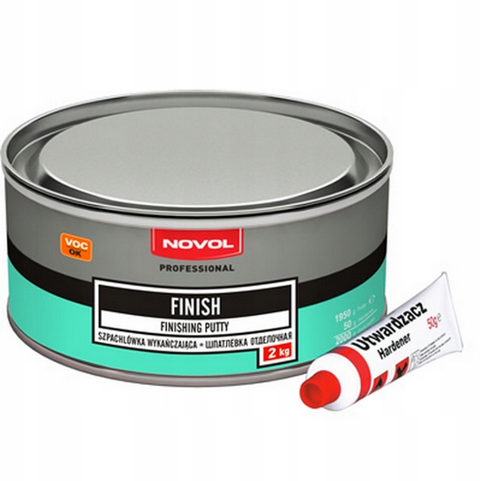 Szpachlówka wykańczająca NOVOL Finish 2kg + UTW